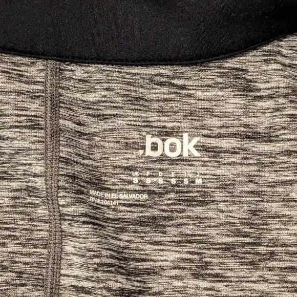 Reebok - grey space-dyed athletic zip up - size S - Picture 3 of 7